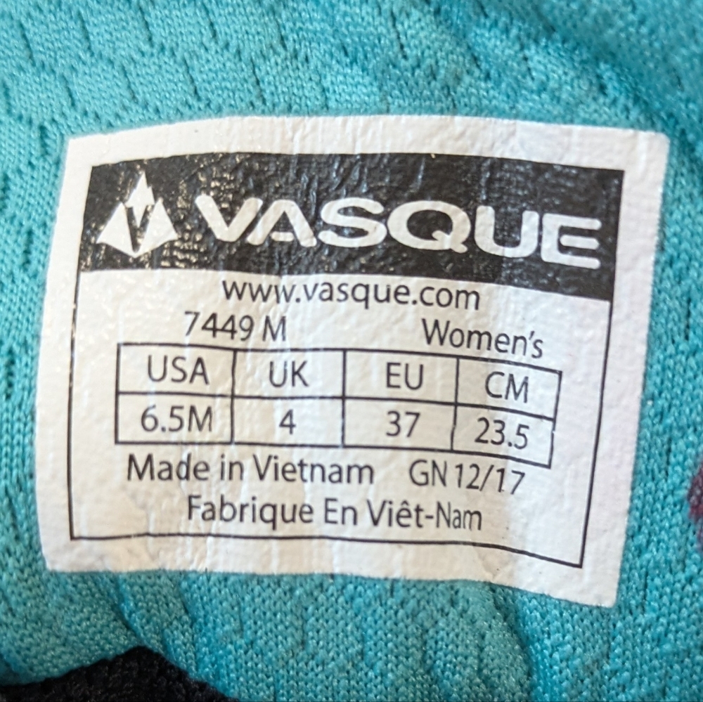 Vasque Mesa Trek Hiking Boots Size 6.5 - Picture 14 of 15